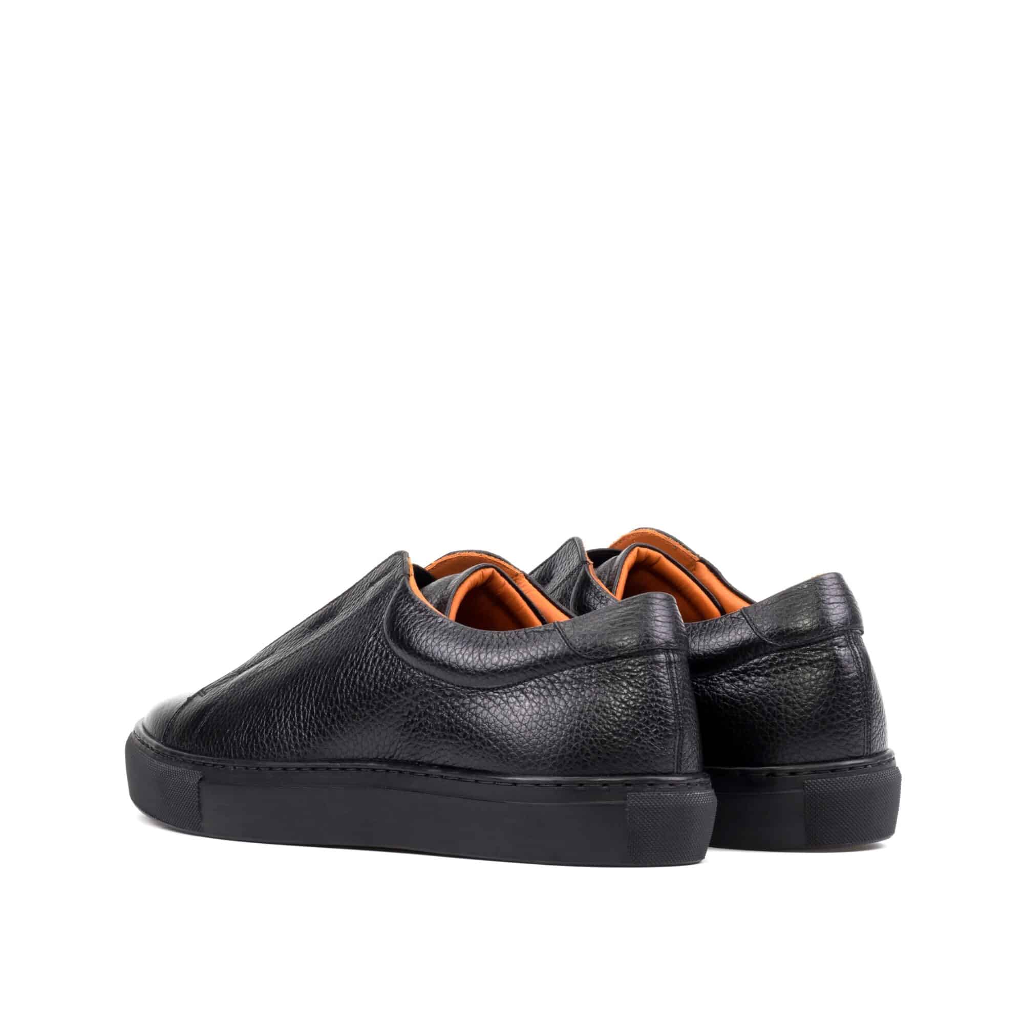 Sneaker Cuir pleine fleur · Doublure cuir fait main - Maison Le Duc