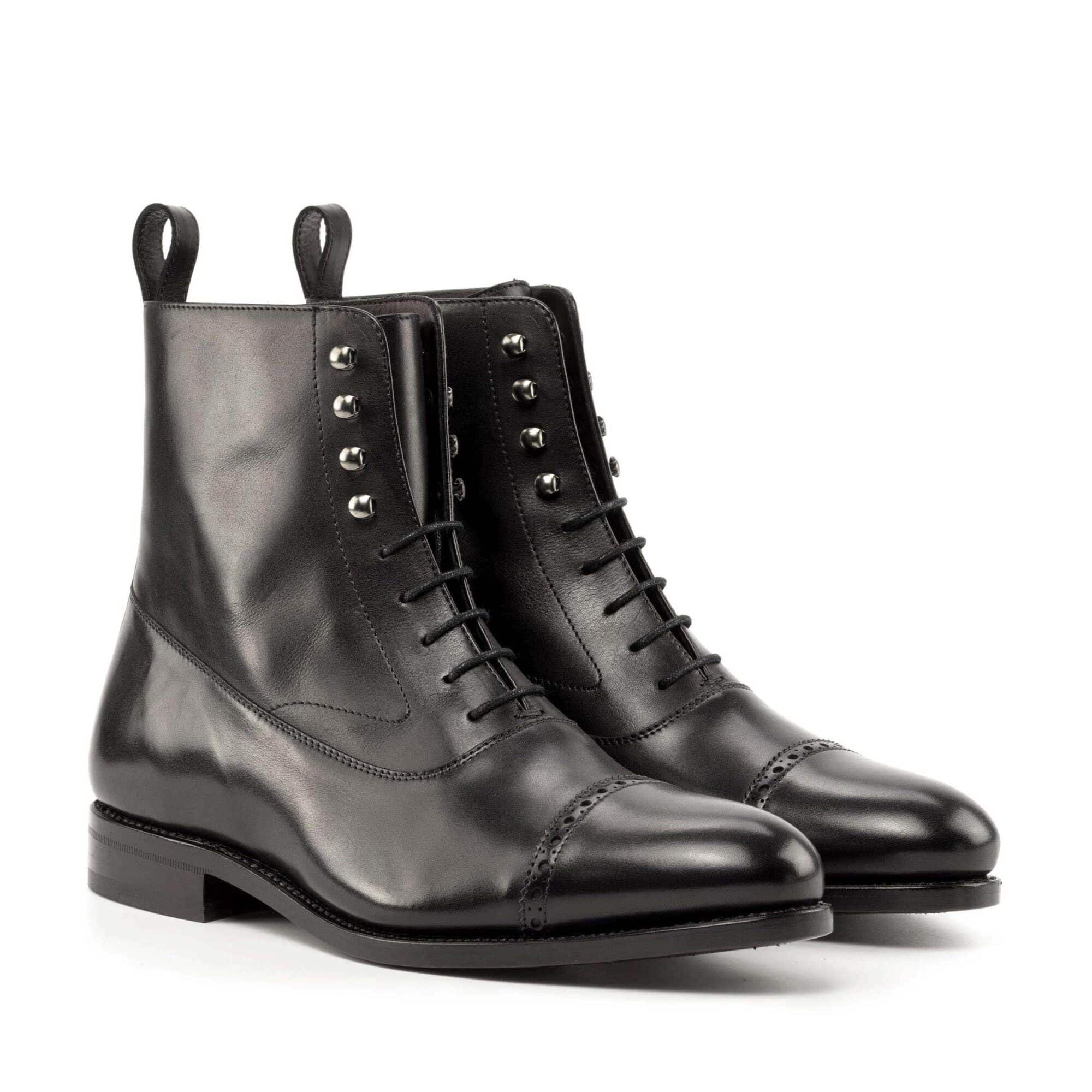 Bottine Cuir pleine fleur · Doublure cuir fait main - Maison Le Duc
