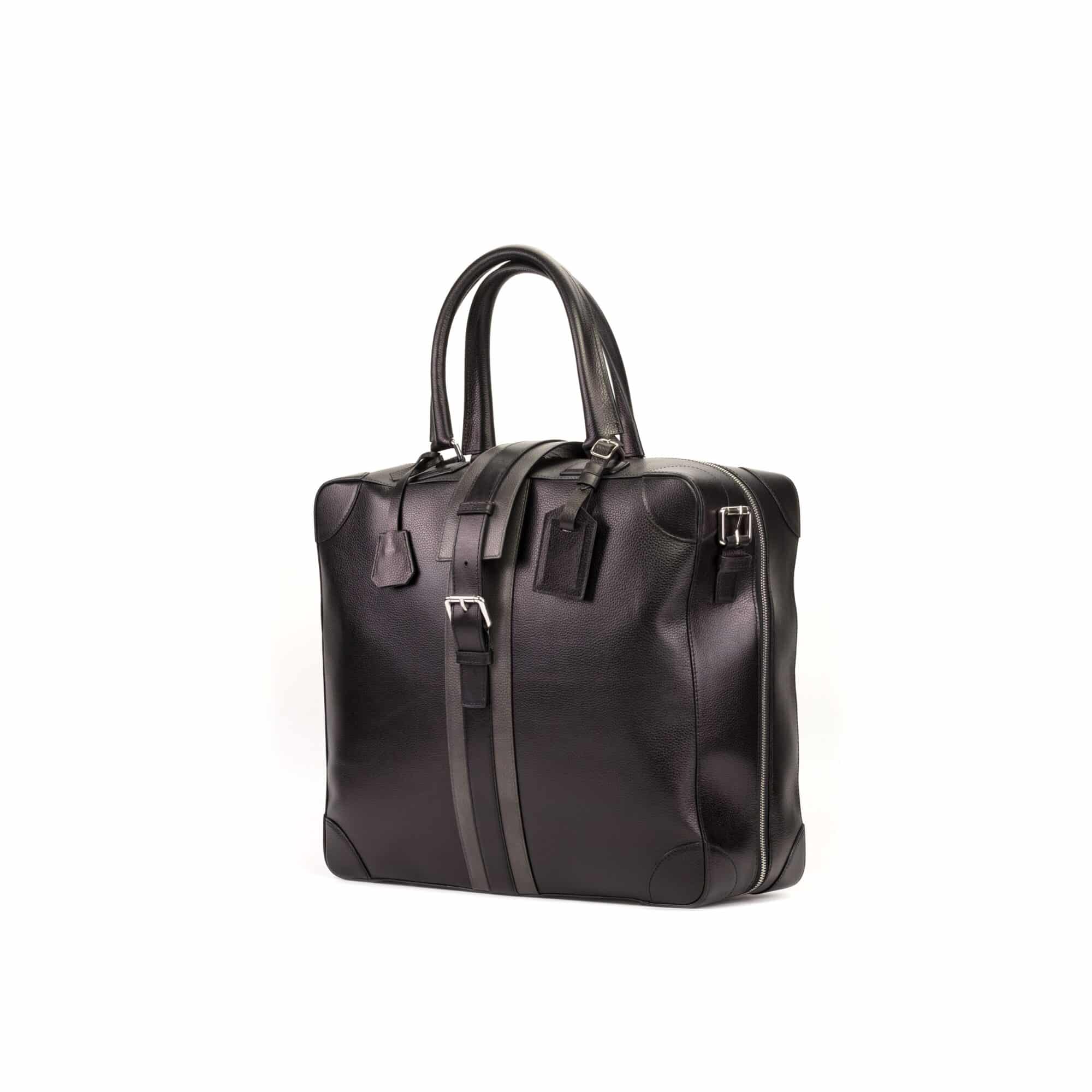 Travel Cuir pleine fleur · Doublure cuir fait main - Maison Le Duc