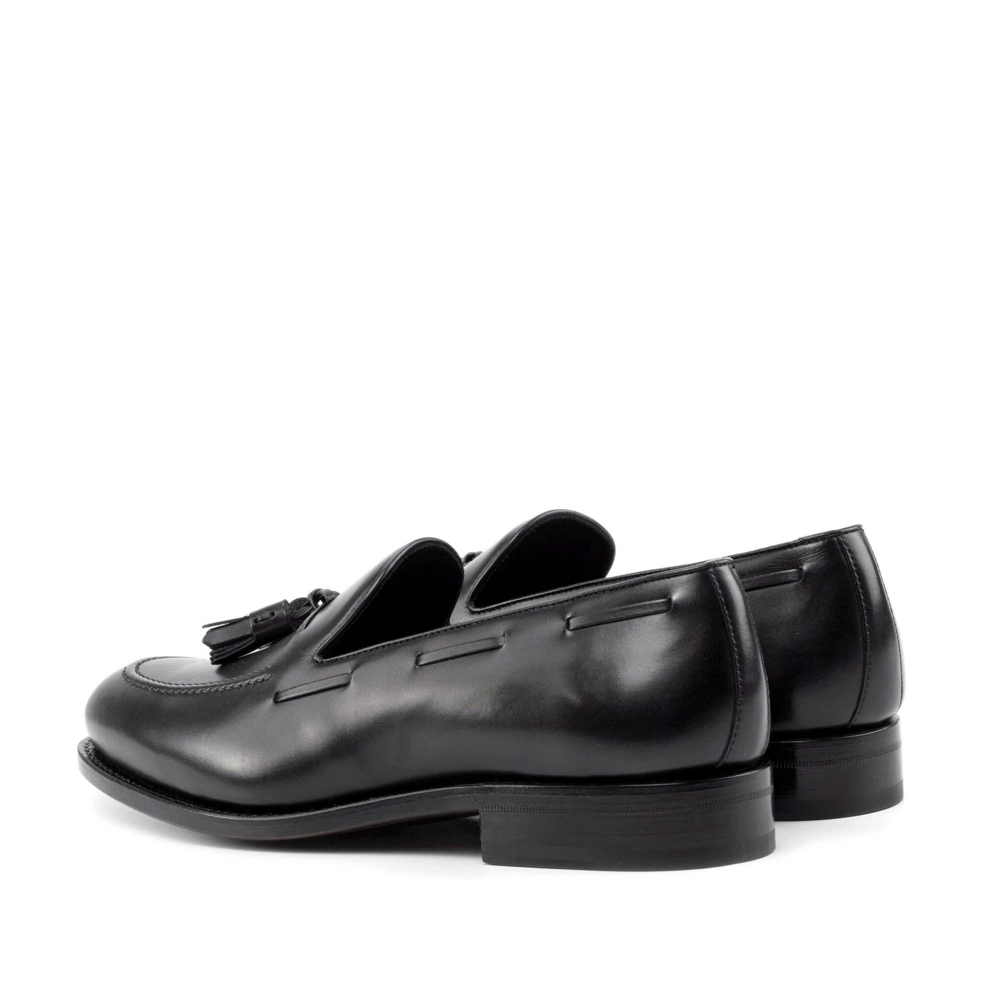 Mocassin Cuir pleine fleur · Doublure cuir fait main - Maison Le Duc
