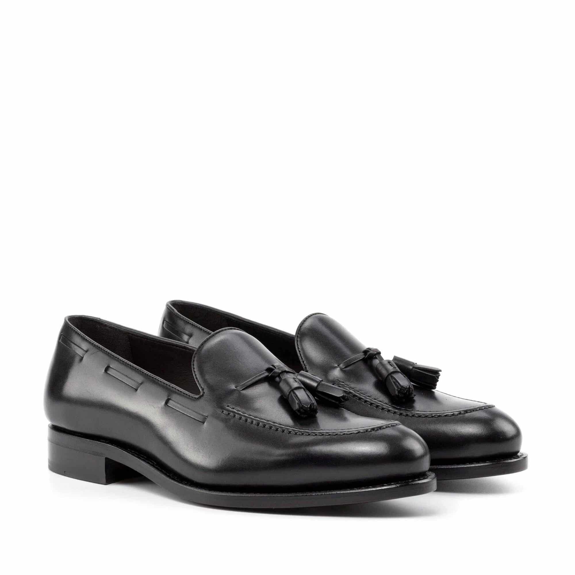Mocassin Cuir pleine fleur · Doublure cuir fait main - Maison Le Duc