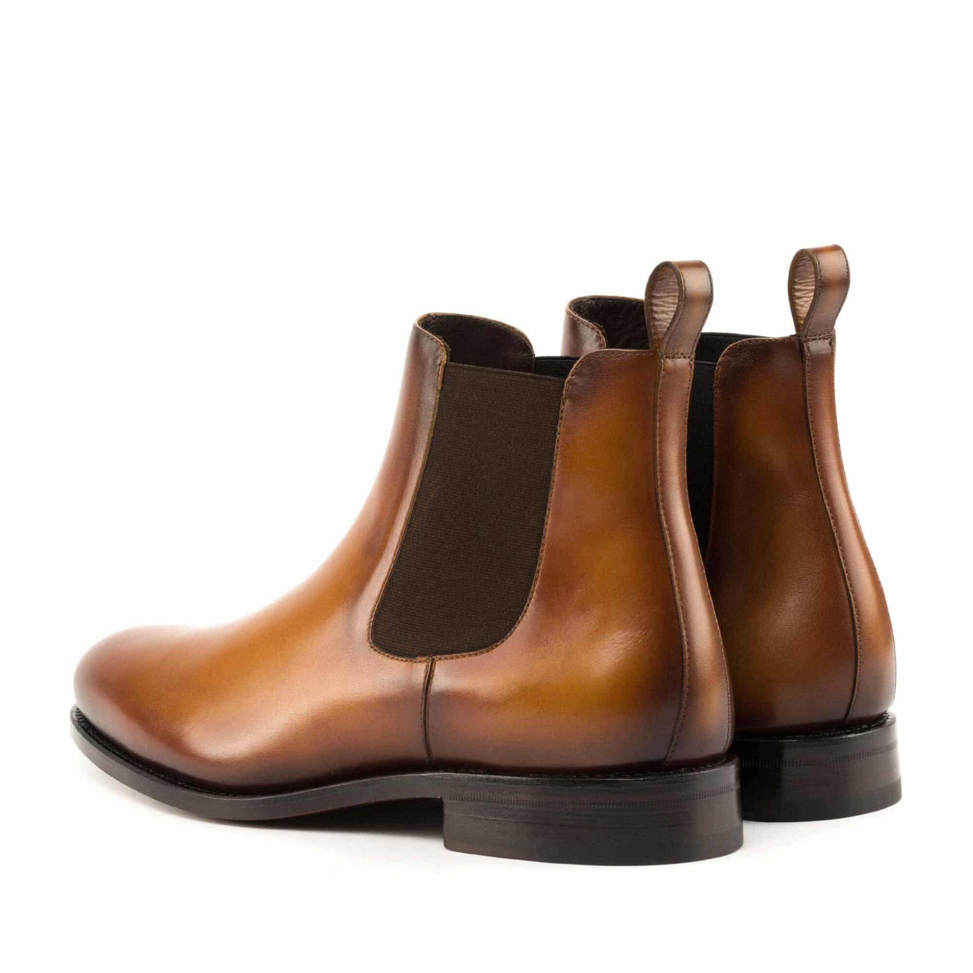 Chelsea Cuir pleine fleur · Doublure cuir fait main - Maison Le Duc