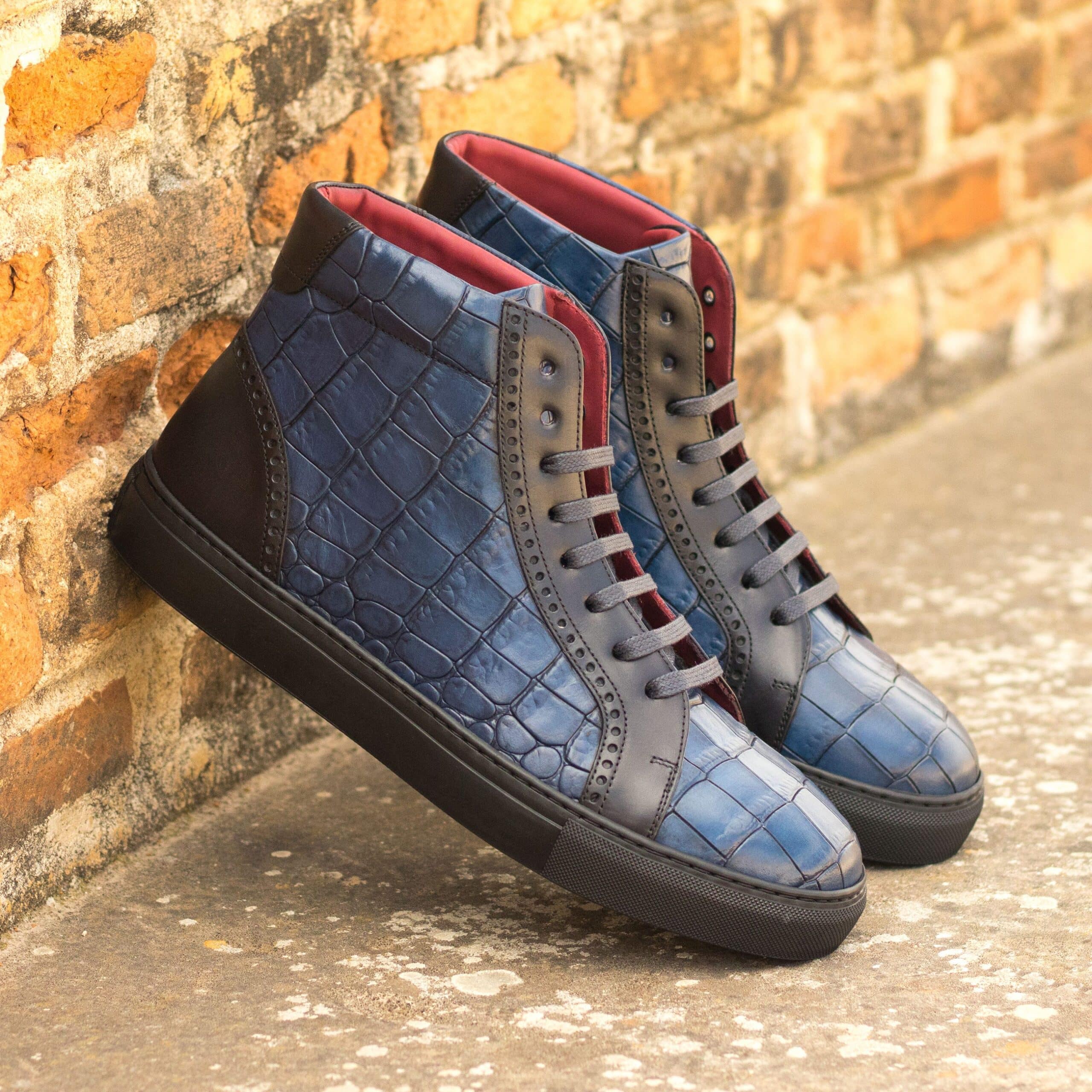 Commander Sneakers Cuir Luxe